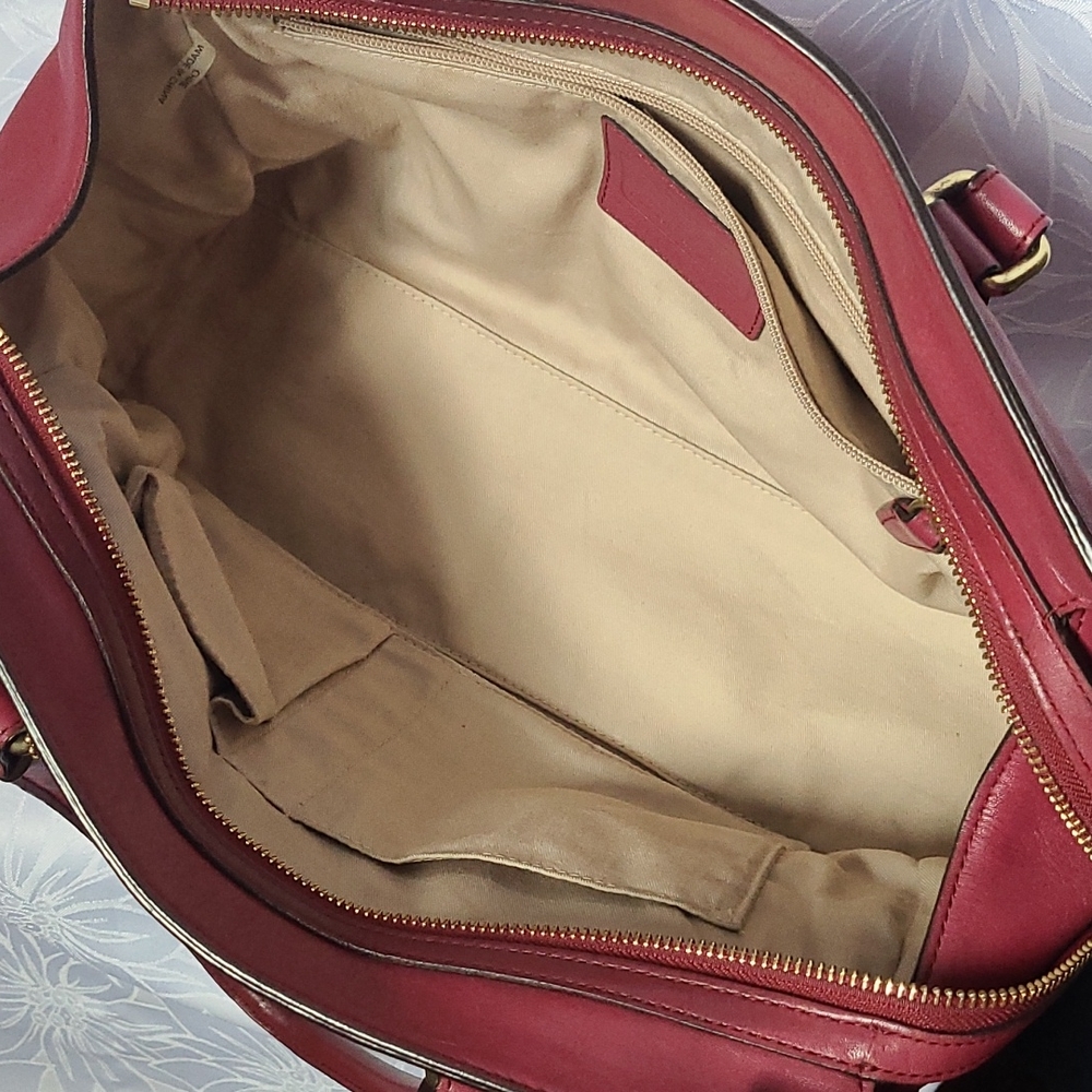 ❤️ Coach Legacy Chelsea Carryall #25359 Gorgeous Raspberry - Picture 11 of 16